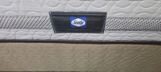 QUEEN BED WITH THICK HEAVY DUTY MATRESS PLUS BASE R3950 WATSAP 0736552664