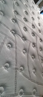 KING BED  WITH PILLOWTOP MATRESS AS NEW R5500 RETAILS R15 000 WATSAP 0736552664