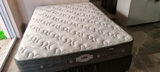 Double Bed With Luxurious Pocket Spring Matress Plus Base R3750 Watsap 0736552664