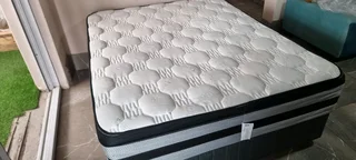 Queen Bed With Thick Heavy Duty Matress Plus Base R4500 Free Delivery