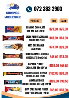 Good  quality Chocolates at affordable prices