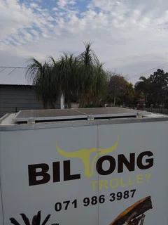 Biltong trailer