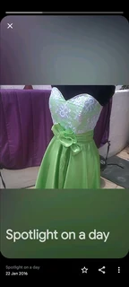 Matric dance dresses made to order.