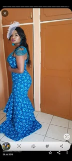 Traditional wedding dresses made to order.