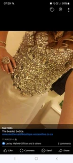 Matric Dance dresses made to order.