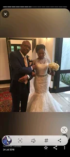 Wedding gowns made to order.