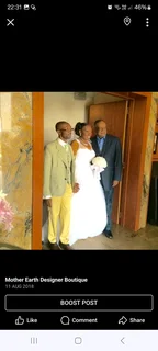 Wedding gowns made to order.