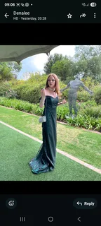 Matric Dance dresses made to order.