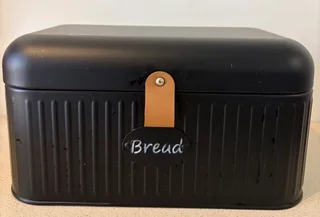 Galvanised Bread Bin