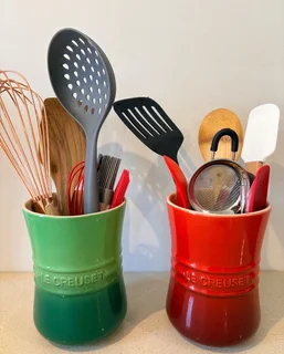 Le Cruset Stoneware Spatula Crock