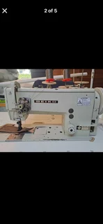 Seiko double needle walking foot sewing machine