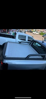 Ford ranger next gen electric roller shutter and black roll bar