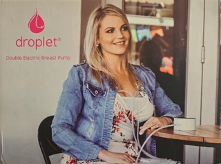 Freemie Droplet Double Electric Breast Pump – Portable &amp; Hands-Free