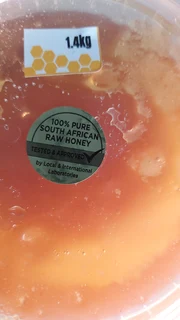 Pure raw honey  1.4kg