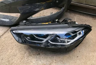 BMW 8 series  headlights and bumper bonnet