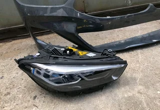BMW 8 series  headlights and bumper bonnet
