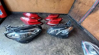 Mercedes-Benz w213 headlights and taillights