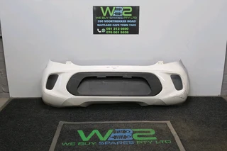 Kia Picanto 2017-2022 Rear Bumper white and black