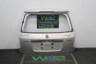 Suzuki SX4 2011 Silver Tailgate