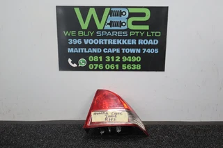 Honda Civic 20016-20214 Right Tail Light