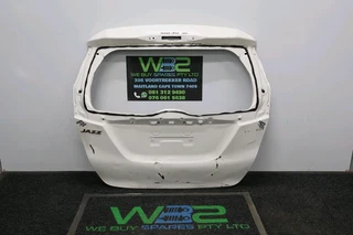 Honda Jazz 2012 White Tailgate