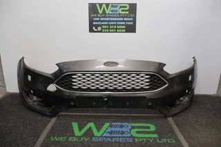 Ford Focus 2014-2016 Dark Grey Front Bumper