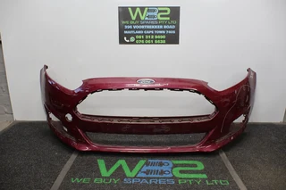 Ford Fiesta 2015 Maroon Front Bumper