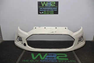 Ford Ecosport 2013 White Front Bumper