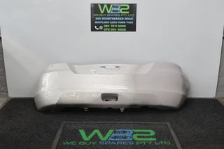 Suzuki Swift 2012 White Rear Bumper