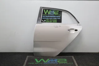 Kia Rio 2021 Silver Left Rear Door