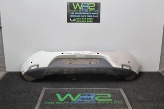 Renault Sandero Stepway 2018 White Rear Bumper