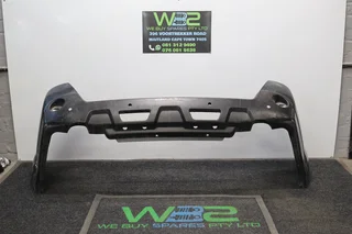 Nissan X-trail 2006-2010 Black Rear Bumper