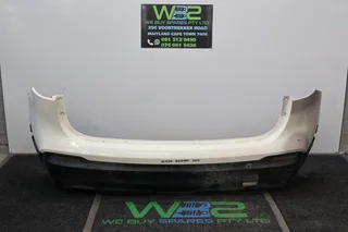 Nissan Qashqai 2018-2019 White Rear Bumper