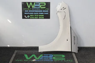 Fiat 500 Left Side Fender White