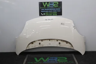 Fiat 500XL 2017&#43; Bonnet  White