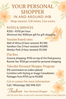 Personal Shopper At Your Fingertips