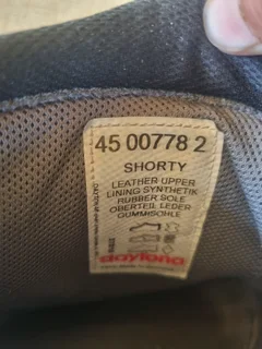 Daytona shorty motorcycle riding boots and ridding jacket