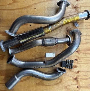 Land Cruiser 79 S/C V8 Diesel stainless steel side echaust (JBC)