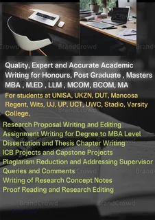 Research proposals / Assignments / Exams/ Research projects and Dissertation writing assistance