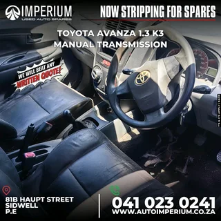 Toyota avanza 2 1.3 k3
