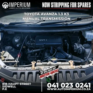 Toyota avanza 2 1.3 k3