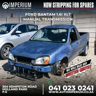Ford bantam 1.6 xlt now stripping