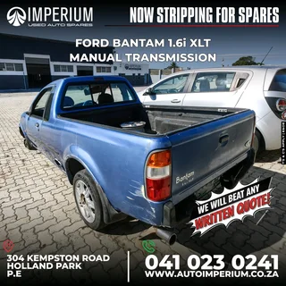 Ford bantam 1.6 xlt now stripping