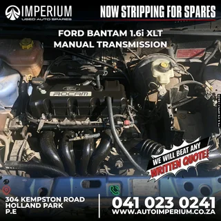 Ford bantam 1.6 xlt now stripping
