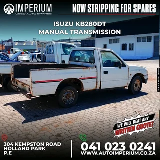 Isuzu kb280DT stripping for spares