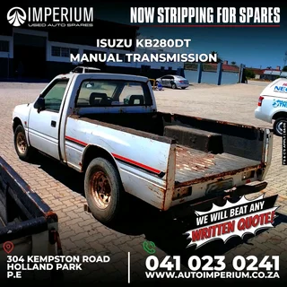 Isuzu kb280DT stripping for spares