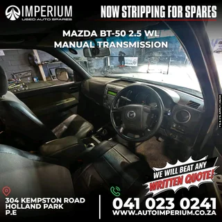 Mazda BT50 2.5 WLT STRIPPING FOR SPARES