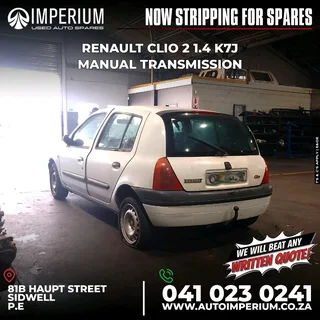Renault Clio 2 1.4 K7J stripping for spares