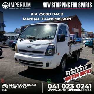 Kia K2500 D4cb 2.5 Manual Transmission