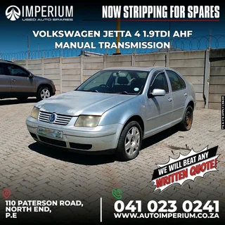 Vw jetta 4 1.9tdi AHF stripping